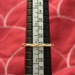 Fashion Gold Ring Size 6