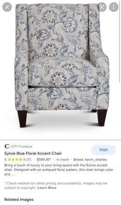 Kevin Charles accent chair