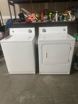 Washer and Dryer