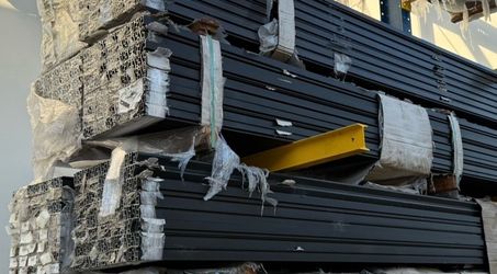 Iron ridge rails for solar panels