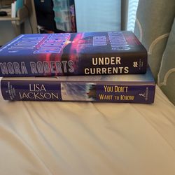 Two Hardcover Non-Fiction  Novels