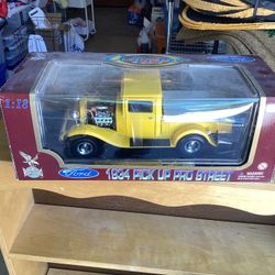 1:18 Scale 1934 Ford Pickup Pro Street. New In Box