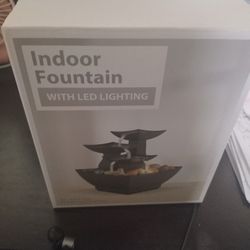 Indoor Fountain With Led Lightinhg