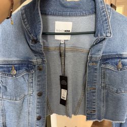 Fashion Nova jean Cropped Sweater