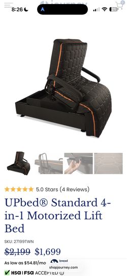 Bed For Elderly Motorized Uplift Bed