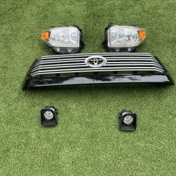 Tundra Front Grill And Lights 