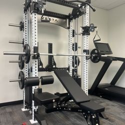 HALF RACK/ PULLEY SYSTEM/ SQUAT RACK/ FUNCTIONAL TRAINER/ GYM EQUIPMENT/ FREE DELIVERY 🚚 