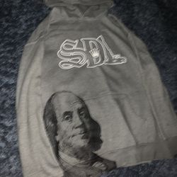 Grey Sdl Hoodie Xl 