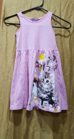 H&M (4-6Yrs old) animal print dress