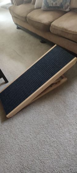 Adjustable Collapsible Portable Wooden Dog Ramp