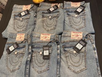 Mens 32,34,36 True Religion jeans