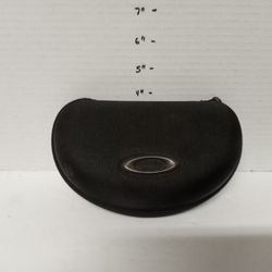 Black Oakley sunglasses case