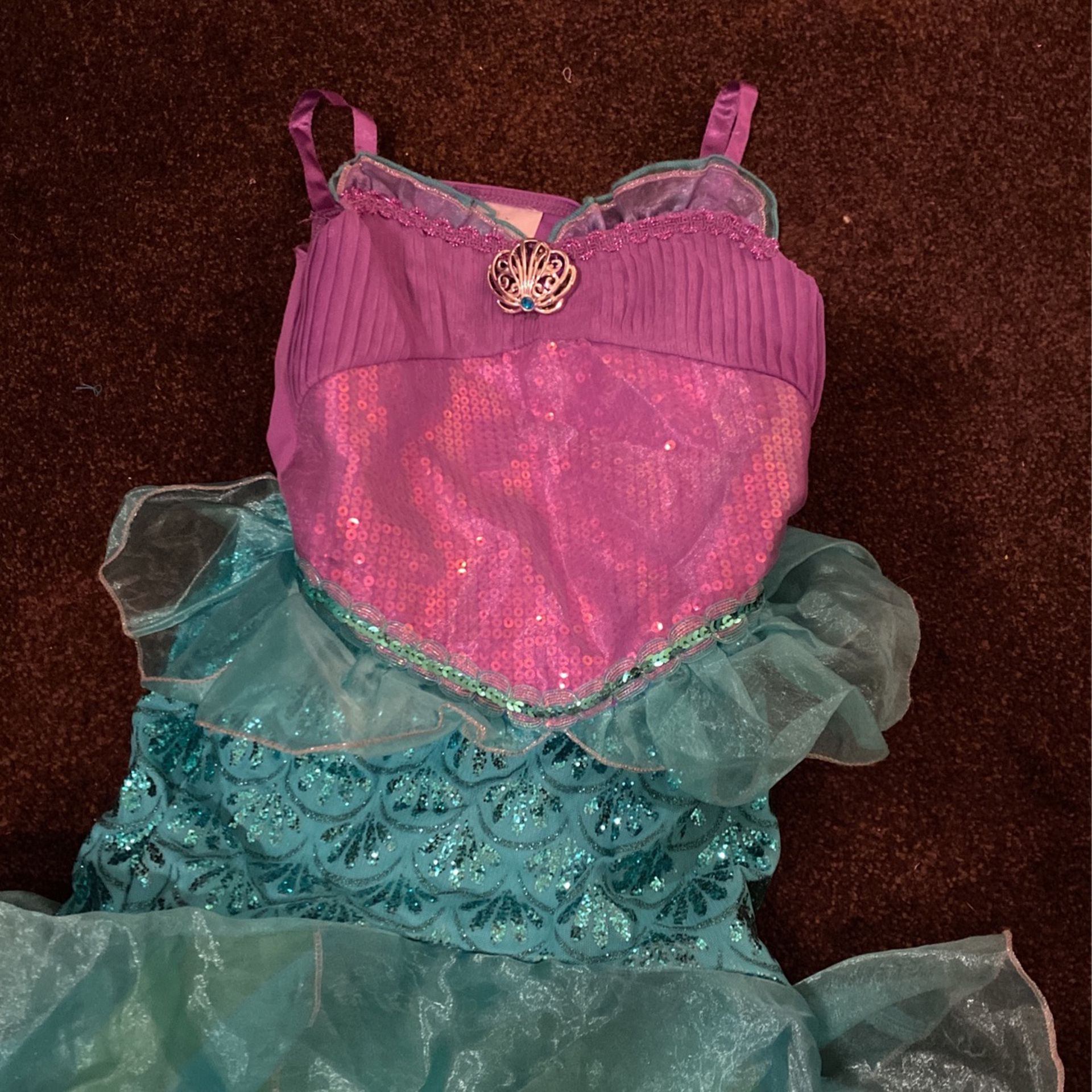 Little Mermaid Costume (size 5-6)