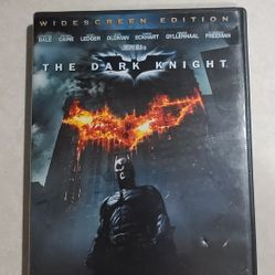 THE DARK KNIGHT  WIDESCREEN EDITION DVD