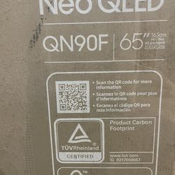 Samsung - 65” Class QN90F Series Neo QLED Mini LED 4K UHD SamsungVision AI Smart Tizen TV