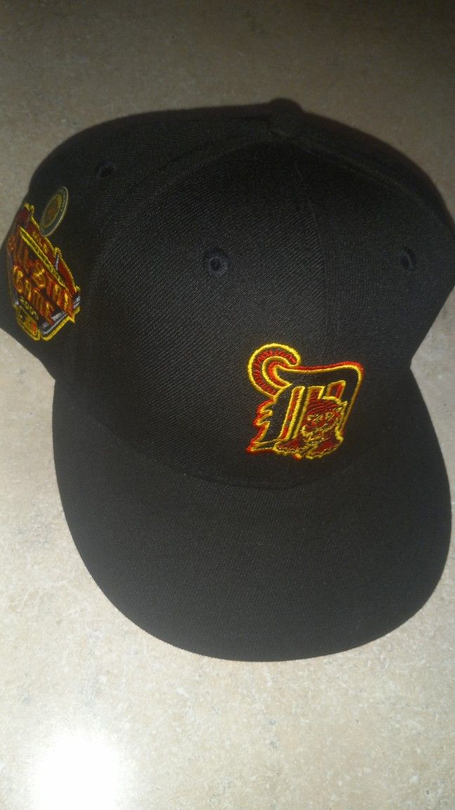 Detroit Tigers baseball team fitted hat