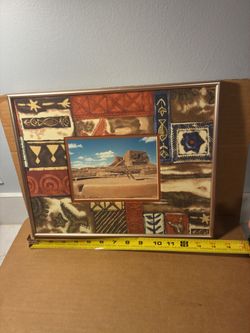 FRAMED SOUTHWEST INDIAN ART (Milwaukie,OR) - Please read entire description below 👇
