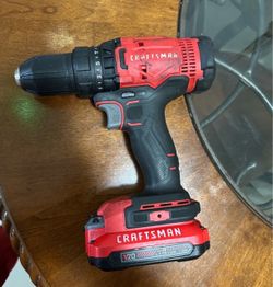 Craftsman V20 Cordless Drill with Battery