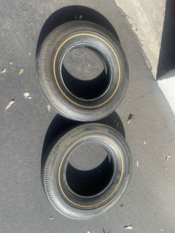 BF Goodrich Silver town Gold line Tires 775/15 (2) 0nly