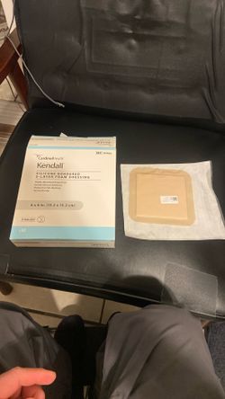 Kendal Silicone Boarded 5- Layer Foam Dressing