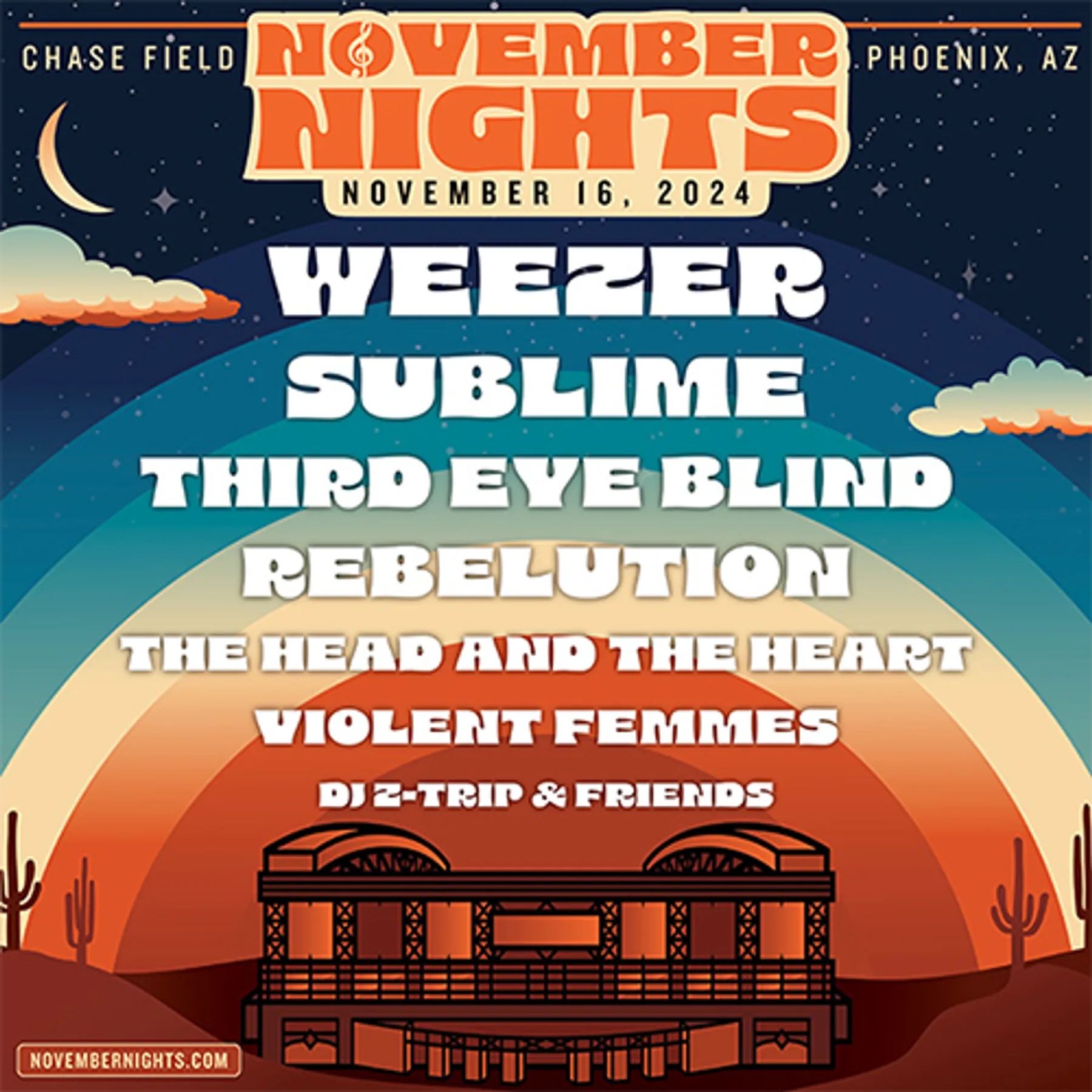 2 Tickets November Nights