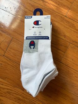 Champion men’s performance lightweight Low Cut Socks  (10 Pair)