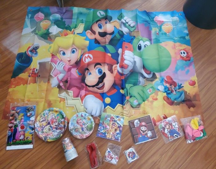Mario Broa Birthday Party Supplies