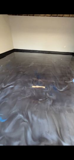 Epoxy Flooring Metallic / Commercial