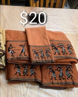Beautiful bath towels
