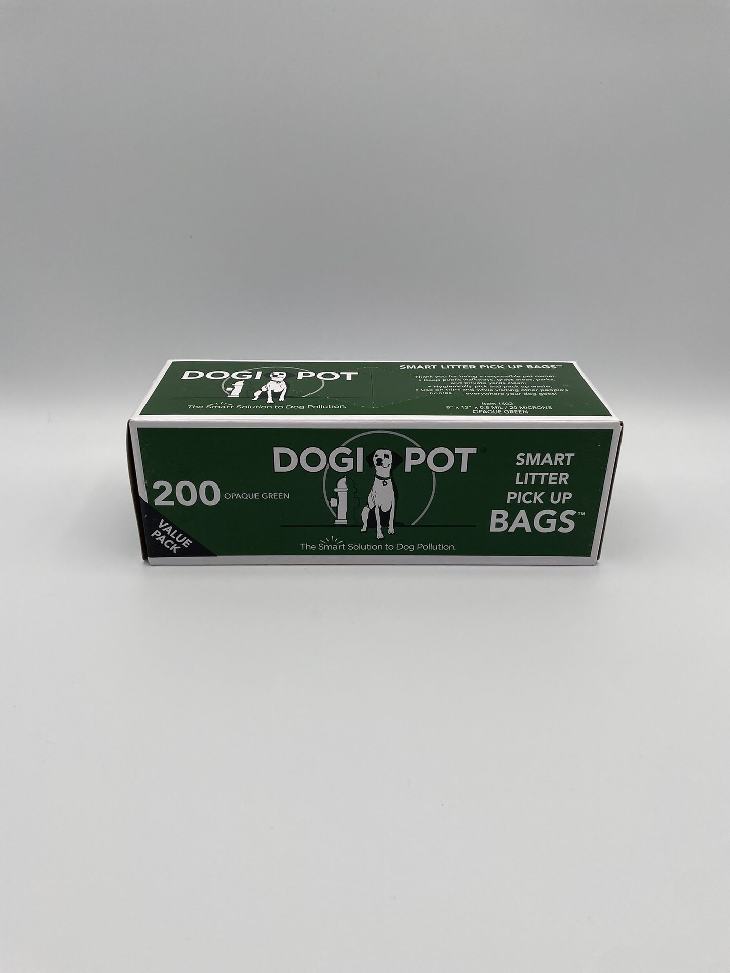 Dogipot High Quality Litter Pick up Bag Rolls Pack of 10 - 200 Bags per Roll