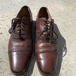 H&M Men’s Lace Up Brown Dress Show 10