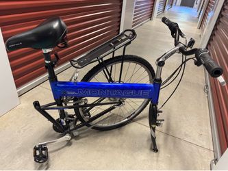 2 Montague foldable bikes