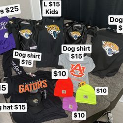 Hats And Dog/ Child Shirts