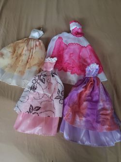 Barbie evening gowns