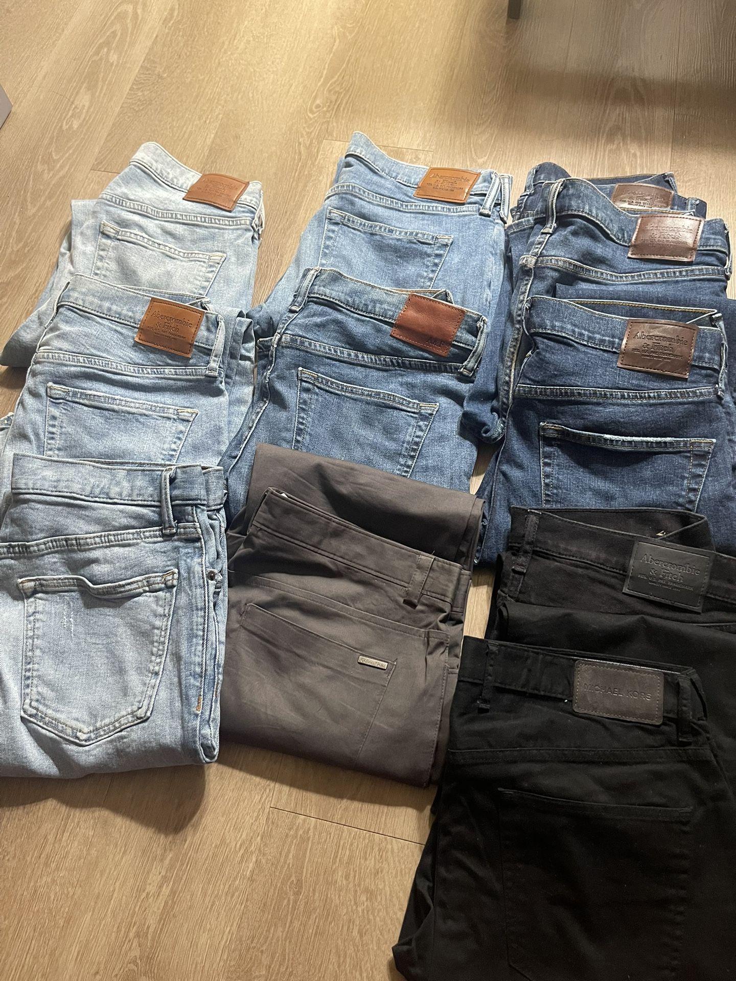 31x 30 Abercrombie And Fitch Pants ( 11 Pants )