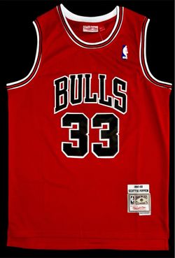 Scottie Pippen Bulls Throwback Jersey