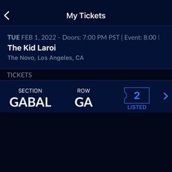 Kid Laroi Tickets (2)