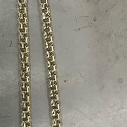Chino link gold Chain