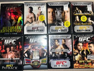UFC DVD Lot 