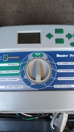 Hunter irrigation controller $50