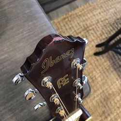 Ibanez Acoustic Guitar With Case