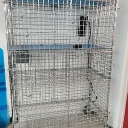Steel Security Cage - Excellent Condtion 