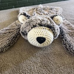 HUGE 50x30 Plush Bear Rug