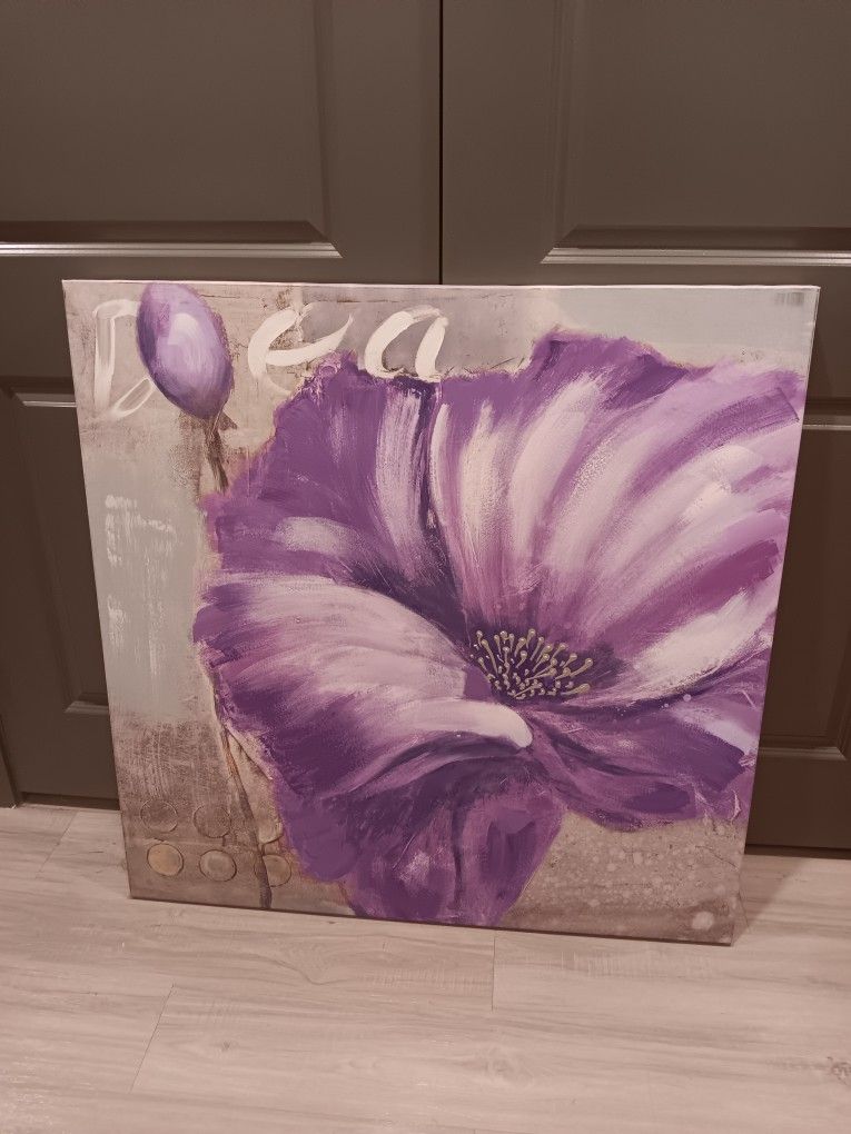 Canvas Painting. 39 X 39 Inches