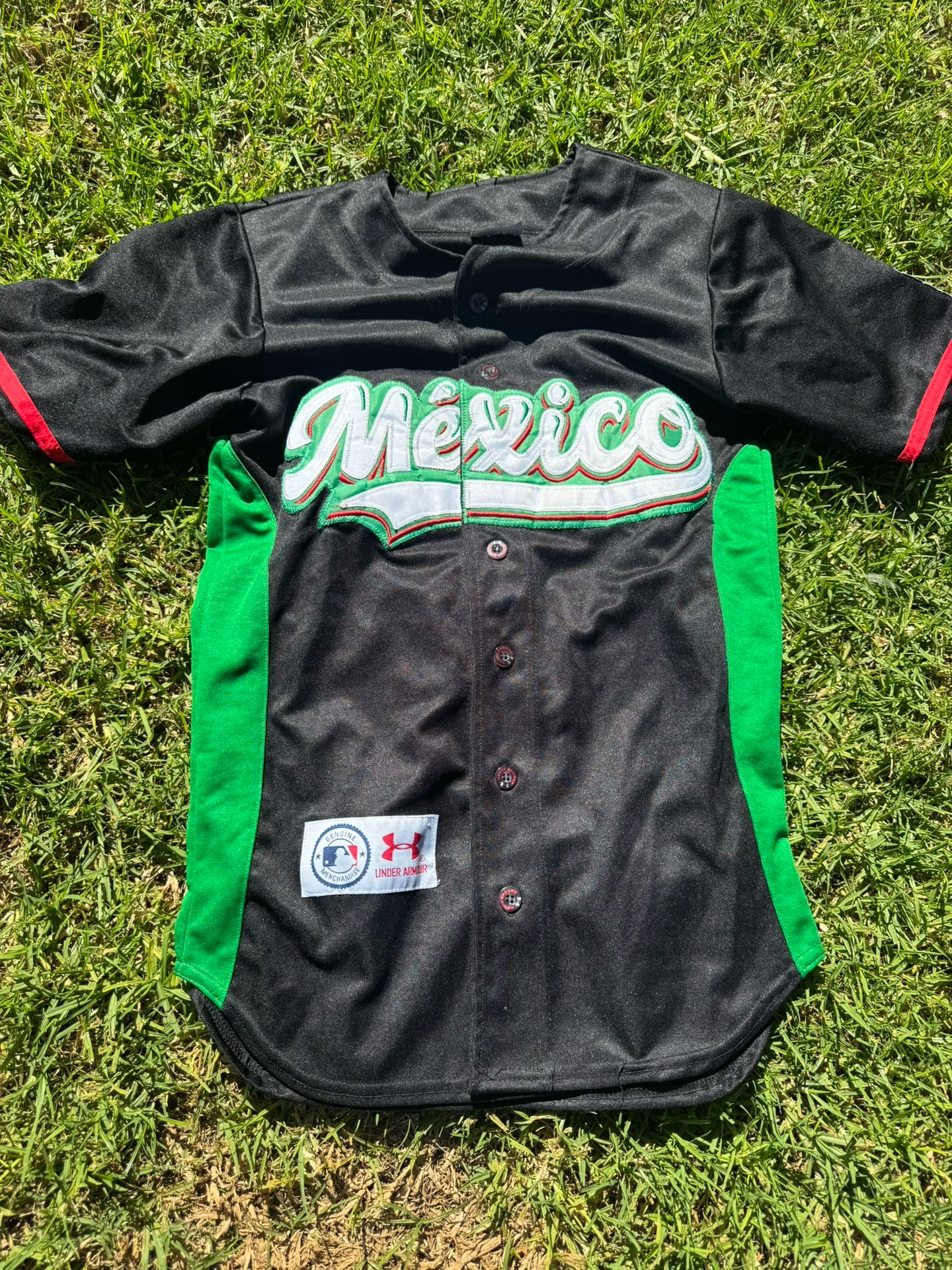 2018 Mexico Under Armour Serie Del Caribe Baseball Jersey  Medium Jalisco 