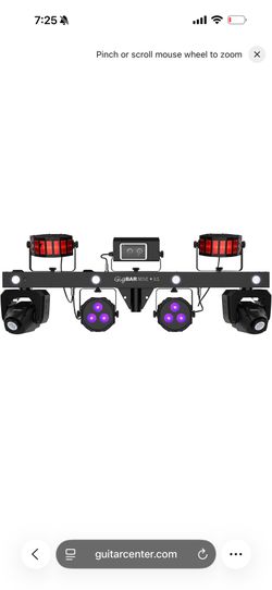 CHAUVET DJ GigBAR Move + ILS 5-in-1 Lighting System