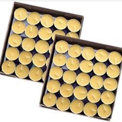 Candles Buddhist Decor Meditation  (4 Hours,100 Pcs Yellow)