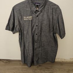 Allagash Brewing Button Up Shirt.