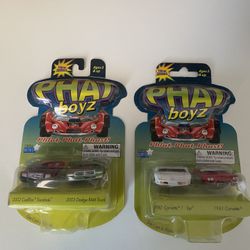 2 Sets of PHAT boyz Cars $27.••