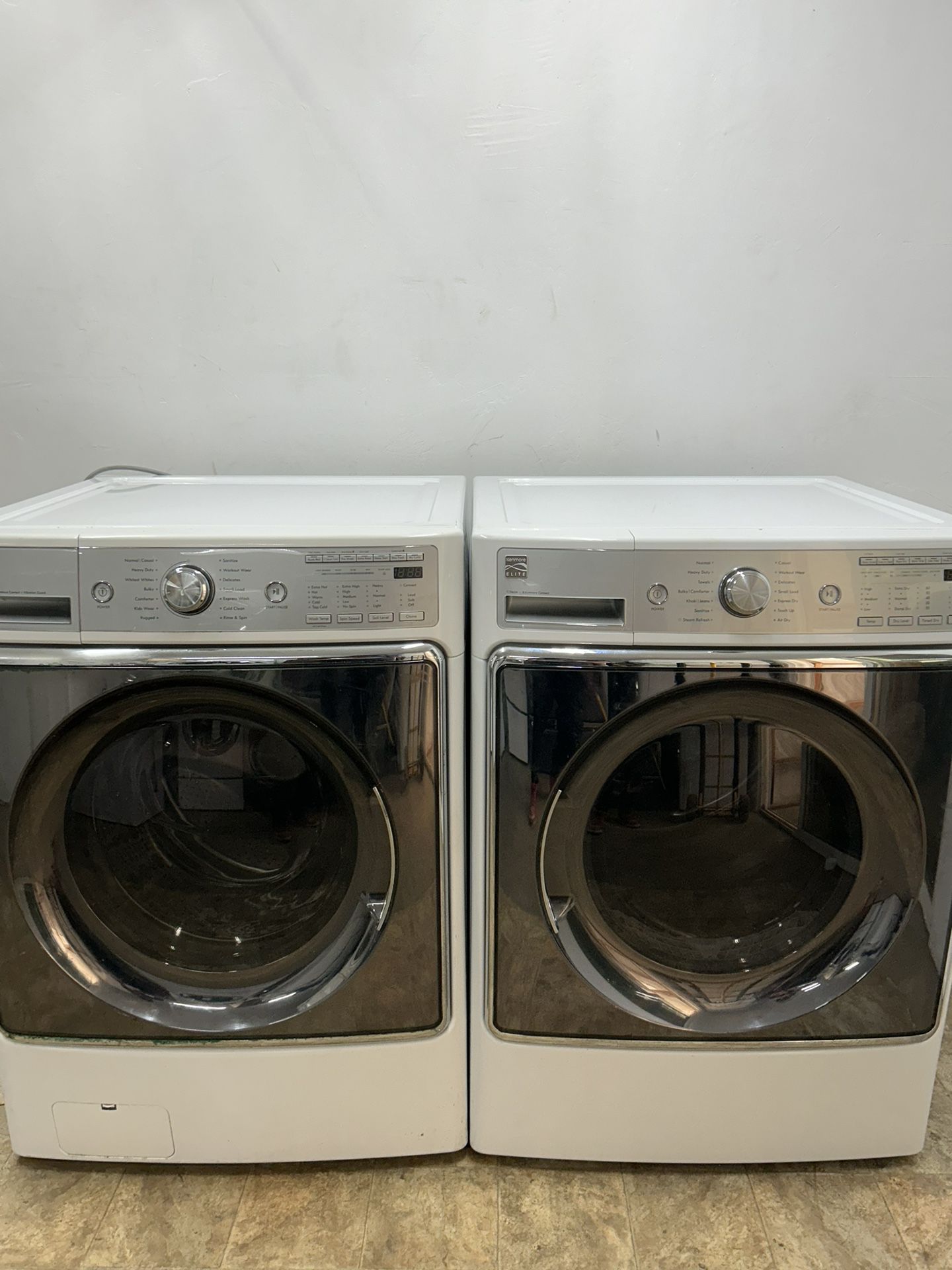 Kenmore Mega Capacity Set Electric Laundry 